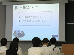 慶成高等学校 大学見学会＋小論文対策会を実施しました！