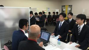 選考一体型合同企業面談会を開催しました